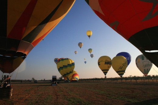 Voo em Balão Exclusivo p/6 no Alentejo