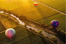 Voo em Balão Exclusivo p/6 no Alentejo