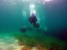 Outdoor scuba diving