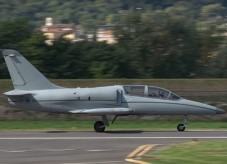 L-39 Albatros Vlucht in Ancona, Italië